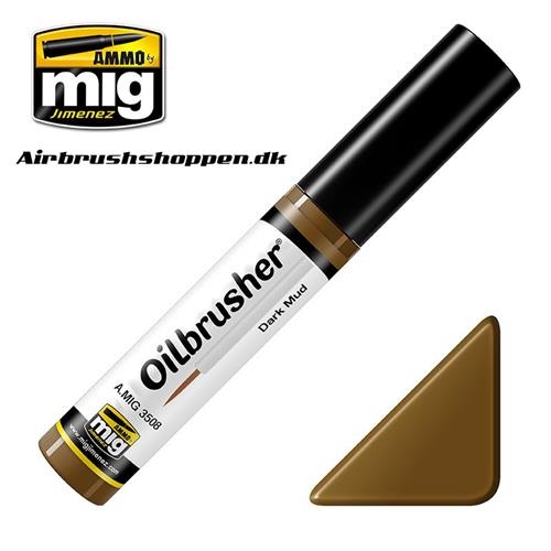  A.MIG 3508 Dark Mud Oilbrusher 